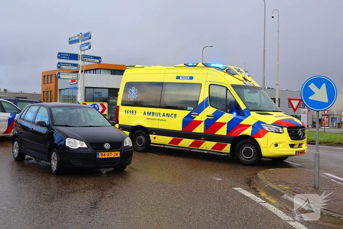 Scooterrijder gewond bij aanrijding met automobilist