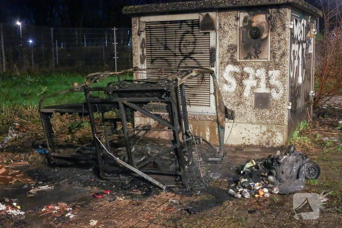 Brandweer ingezet voor autobrand