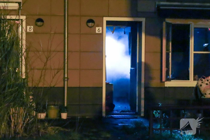 Flinke schade en woning vol rook door brand
