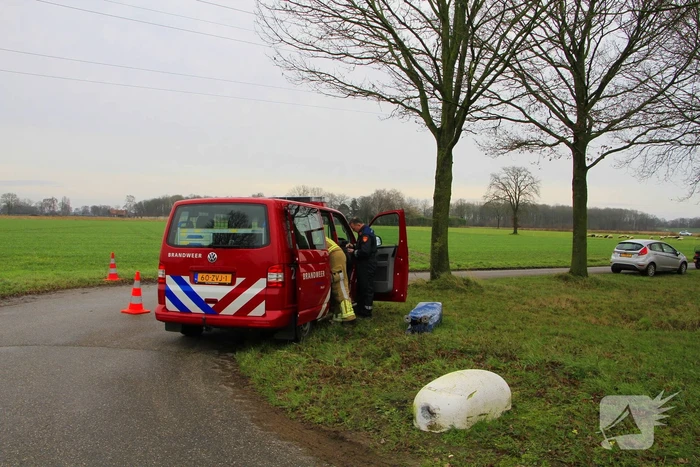 Grote brand in stal