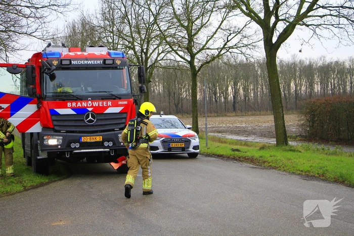 Grote brand in stal