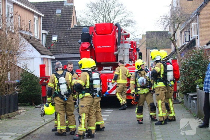 Brand in dak blijkt condensvorming