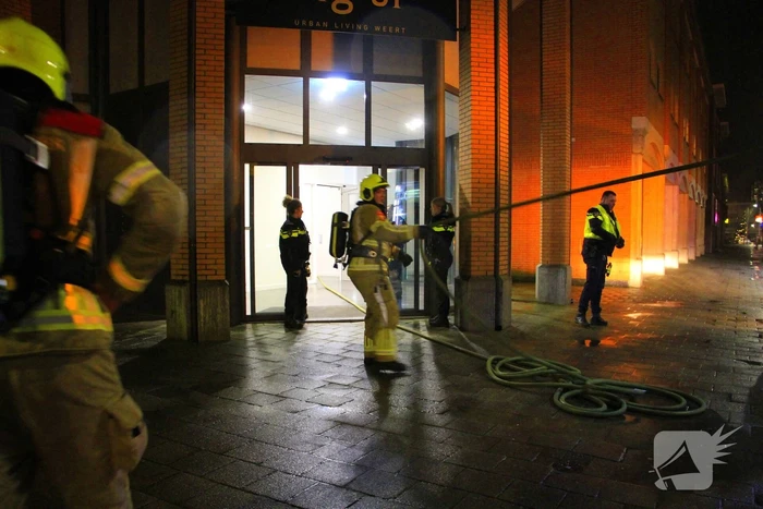 Veel rookontwikkeling bij keukenbrand