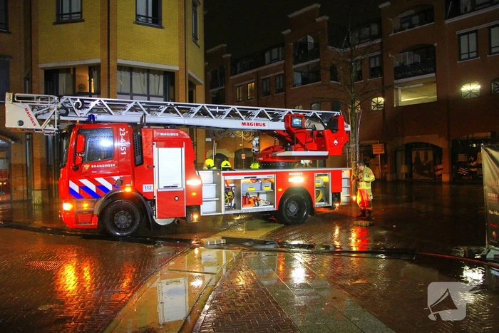 Veel rookontwikkeling bij keukenbrand