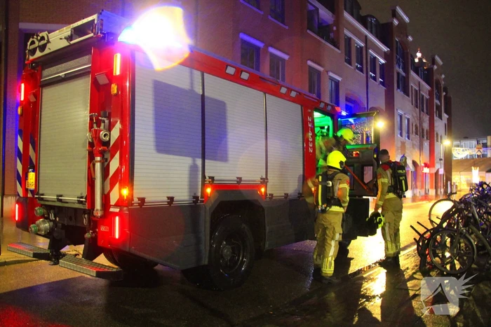Veel rookontwikkeling bij keukenbrand