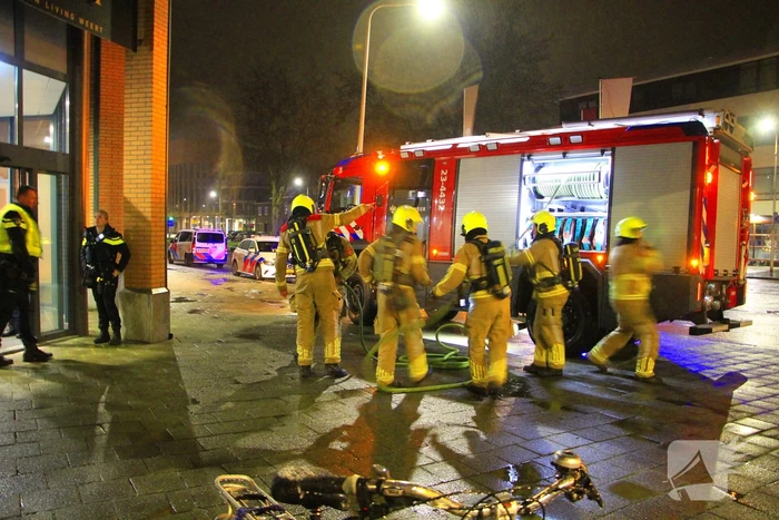 Veel rookontwikkeling bij keukenbrand