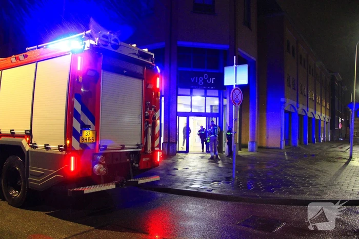 Veel rookontwikkeling bij keukenbrand