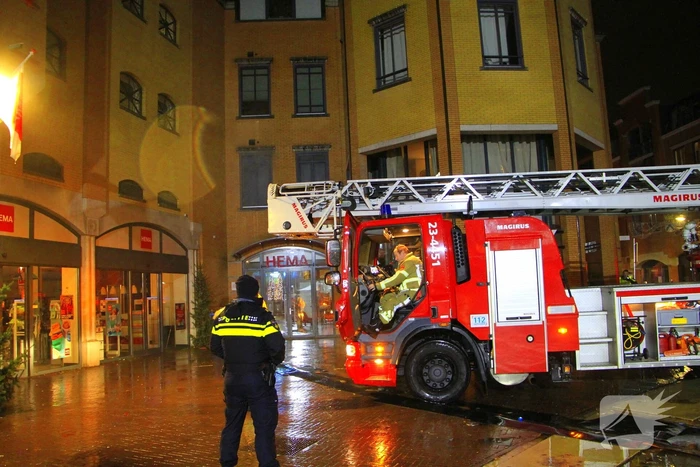 Veel rookontwikkeling bij keukenbrand