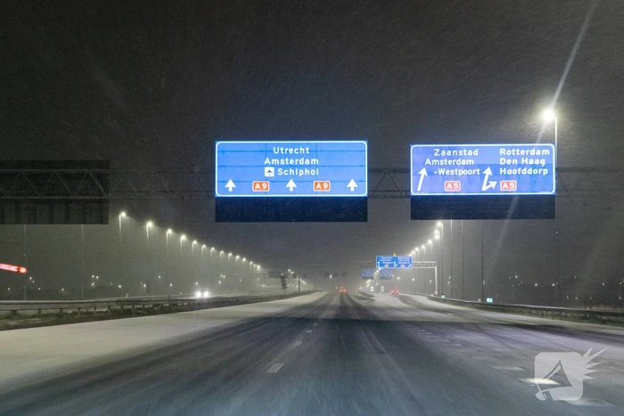 Eerste grote sneeuwval van de winter