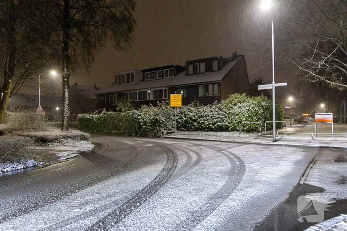 Eerste grote sneeuwval van de winter