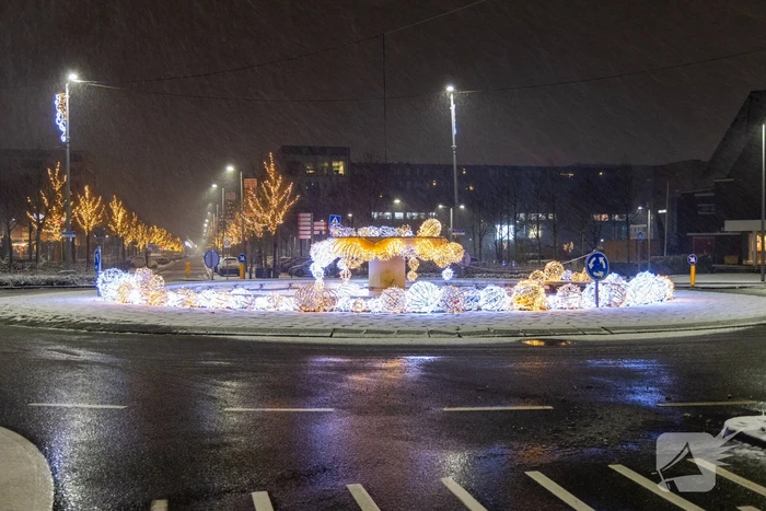 Eerste grote sneeuwval van de winter