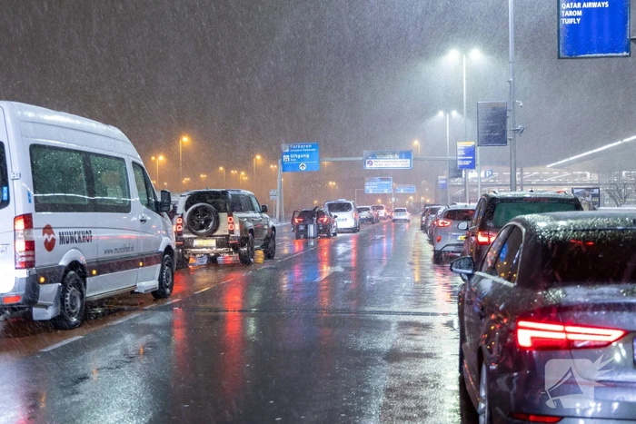 Eerste grote sneeuwval van de winter
