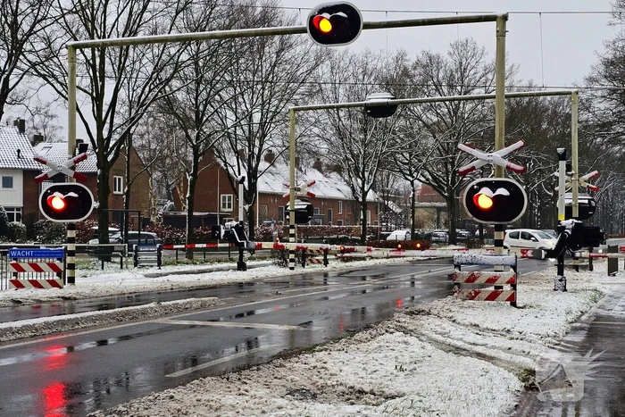 Omleiding door gesloten spoorwegovergangen