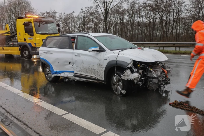 Meerdere voertuigen betrokken bij ongeval