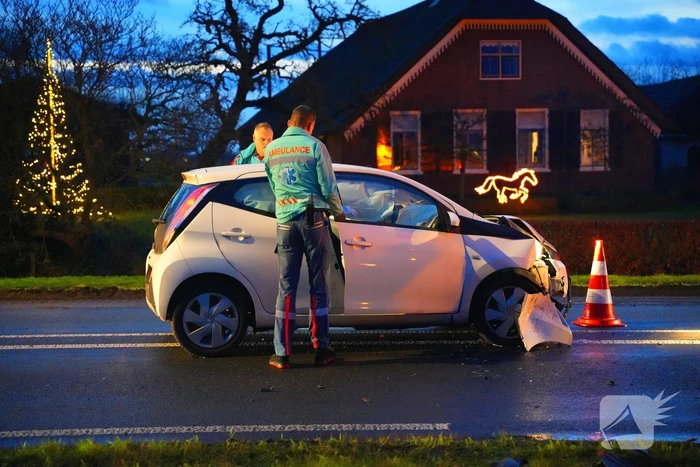 Flinke vertraging na aanrijding