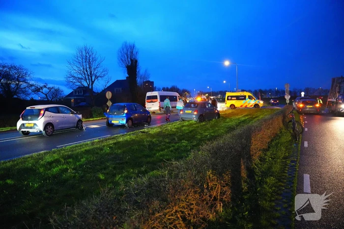 Flinke vertraging na aanrijding
