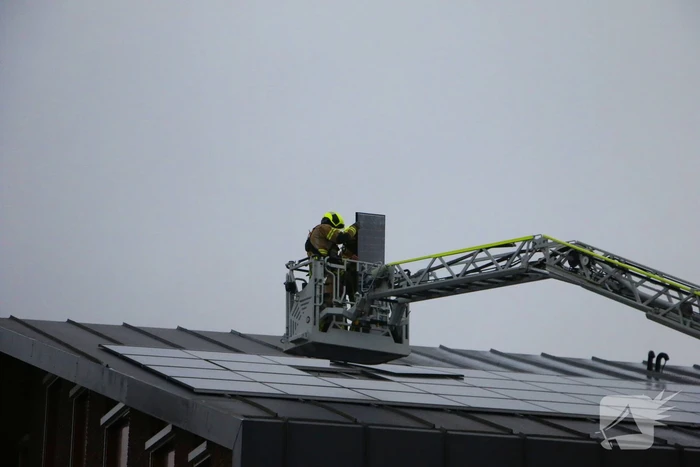 Losgeraakte zonnepanelen veilig verwijderd