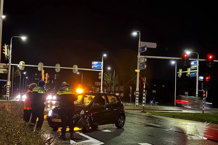 Bestuurder verliest de macht over het stuur