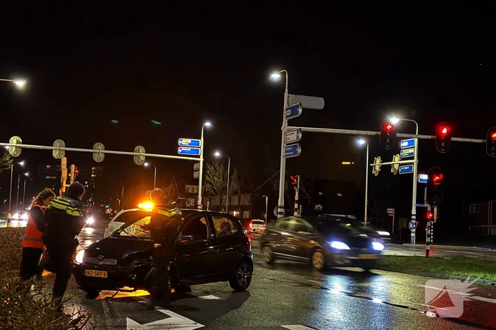 Bestuurder verliest de macht over het stuur