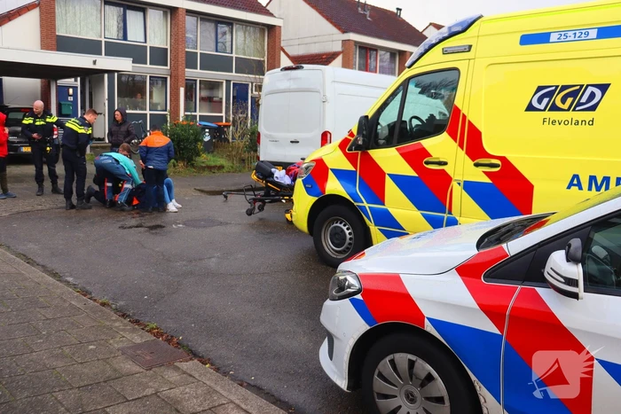 Ongeval tussen bezorger en bestuurder elektrische step