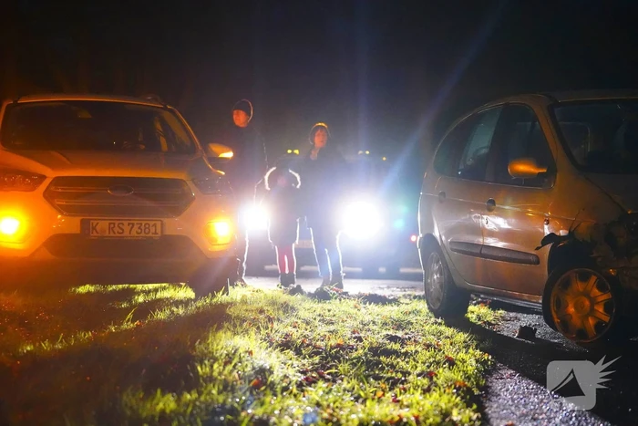 Twee auto's beschadigd bij ongeval