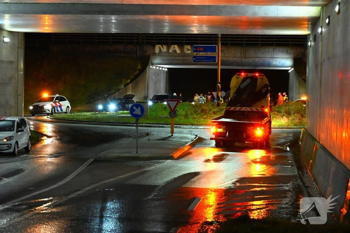 Meerdere ongevallen door plotselinge gladheid na hagelbui