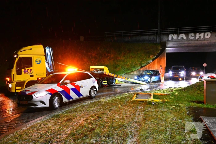 Meerdere ongevallen door plotselinge gladheid na hagelbui