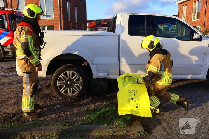 Ongeval met Ford F-150 veroorzaakt flinke schade