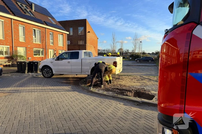 Ongeval met Ford F-150 veroorzaakt flinke schade