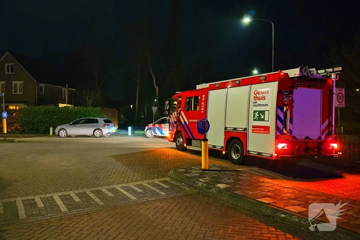 Fietser ten val op kruising