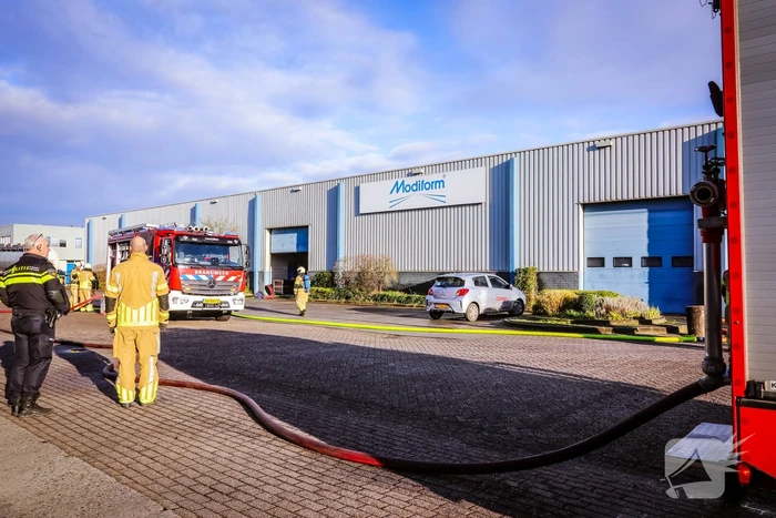 Brand bij verpakkingsbedrijf