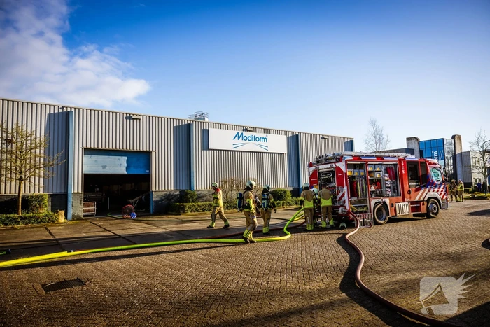 Brand bij verpakkingsbedrijf