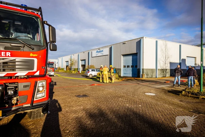 Brand bij verpakkingsbedrijf