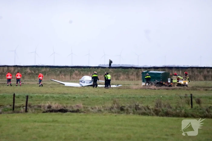 Hulpdiensten massaal ingezet voor luchtvaartongeval
