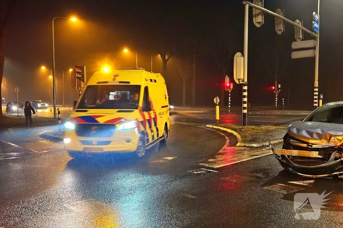 Verkeershinder door aanrijding met auto's