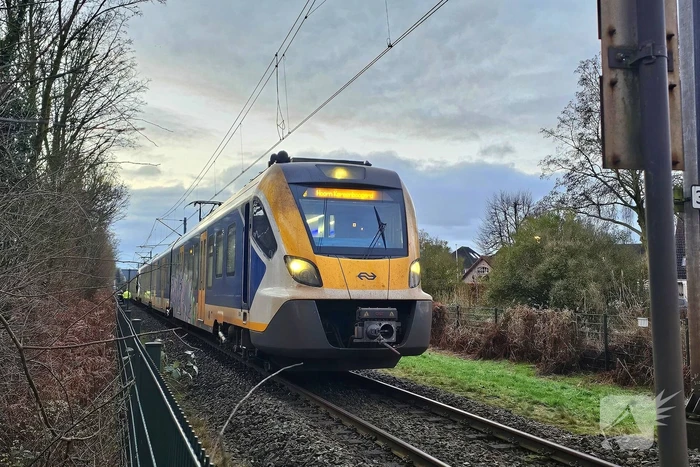 Passagierstrein en voertuig botsen op spoorwegovergang