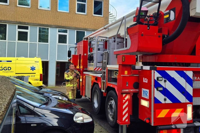 Flatbewoners geavacueerd bij brand in flatwoning