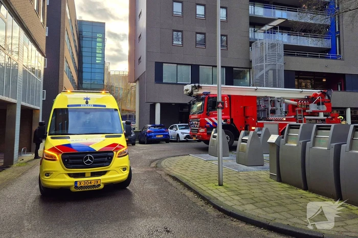 Flatbewoners geavacueerd bij brand in flatwoning