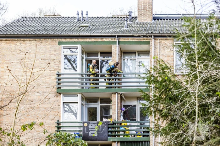 Portiekflat ontruimd door gaslekkage