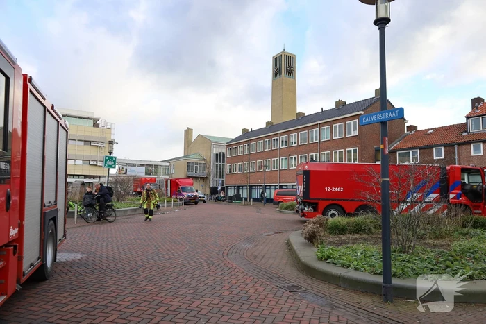 Supermarkt Albert Heijn ontruimd