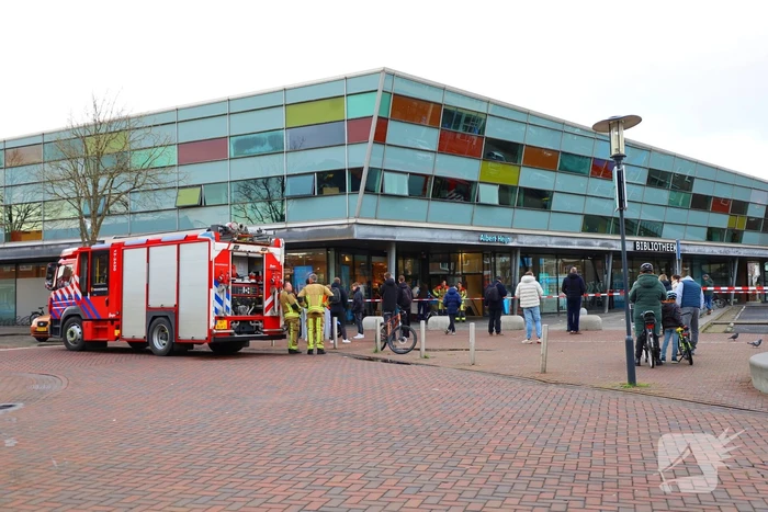 Supermarkt Albert Heijn ontruimd