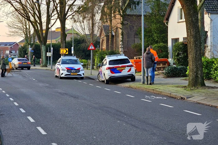 Politie massaal ingezet voor verdachte situatie bij woning in aanbouw