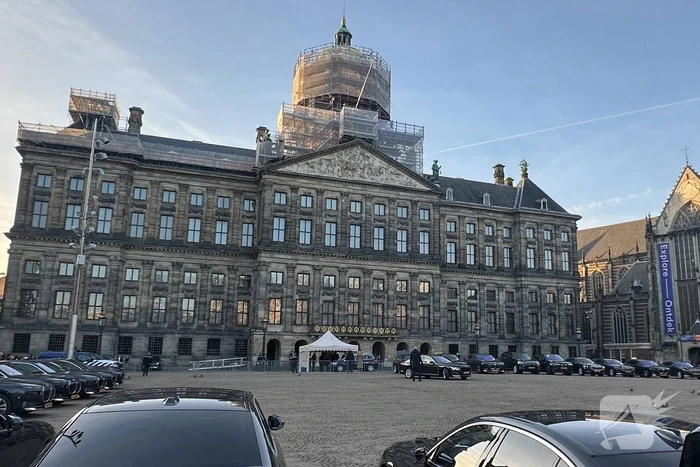 Nieuwjaarsreceptie van Koning en Koningin in paleis