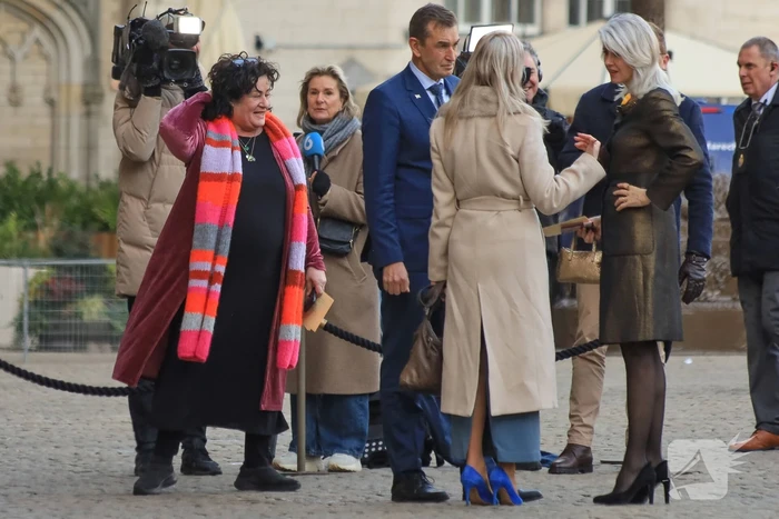 Nieuwjaarsreceptie van Koning en Koningin in paleis