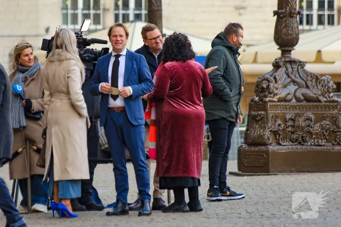Nieuwjaarsreceptie van Koning en Koningin in paleis