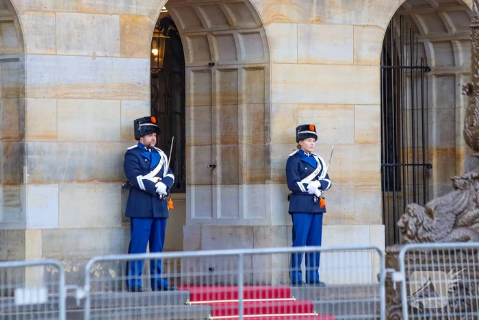 Nieuwjaarsreceptie van Koning en Koningin in paleis