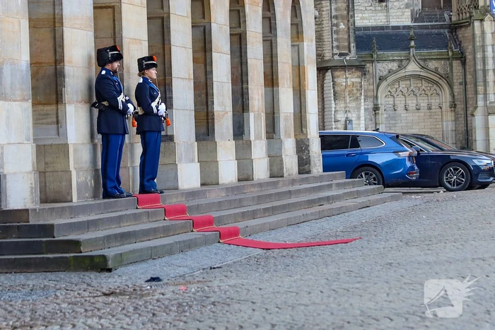 Nieuwjaarsreceptie van Koning en Koningin in paleis