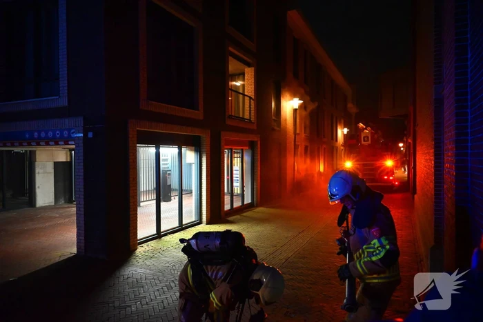 Fikse rookontwikkeling bij brand in flat