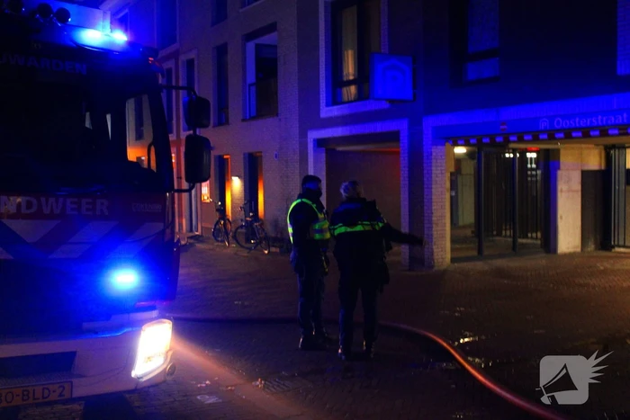 Fikse rookontwikkeling bij brand in flat
