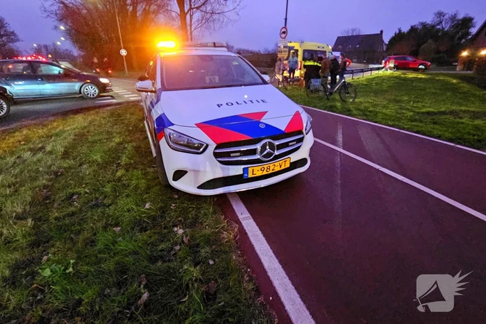 Aanrijding fietser en automobilist